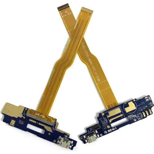 10PCS USB Charging Port Dock Connector Flex Cable For ZTE Voyage 4 Blade A610 USB Charging Dock Connector Board Parts