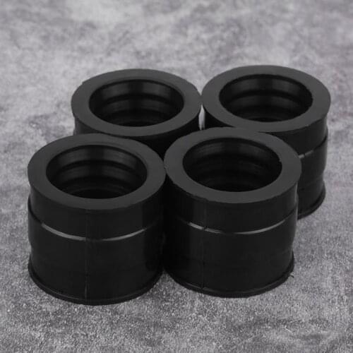 4pcs Motorcycle Carburetor Interface Adapter for Honda CB500K 1971-1978 CB550F CB550K 1974-1977 Carburetor intake manifold