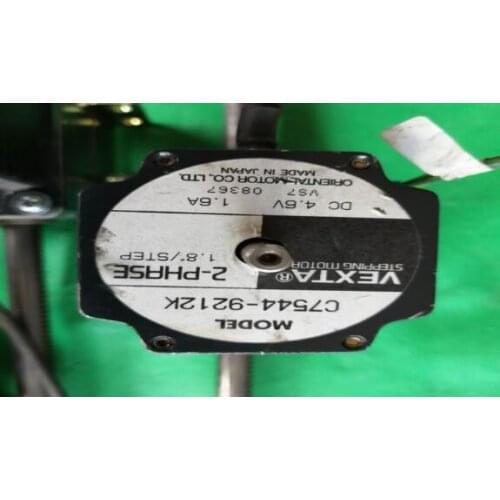 C7544-9212 stepper motor , used in good condition . 80% appearance new , good working , free shipping