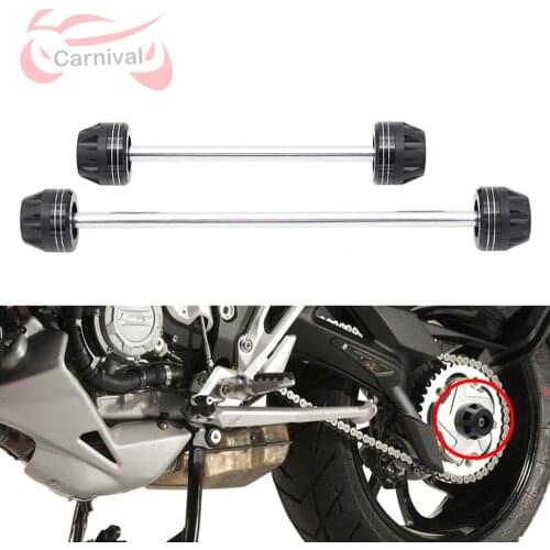 For SUZUKI GSX-R 1000 GSXR1000 2007-2015 Motorcycle Aluminum Front And Rear Fork Shock Sliders Wheel Protector