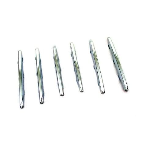 Car Chromium Styling Chrome Hood Vent Trim Fin Covers For Mercedes Benz R171 SLK Class