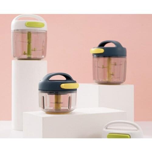 Upwarp Blade Durable Food Processor Garlic Chopper Practical Garlic Mincer Ergonomics for Dorm