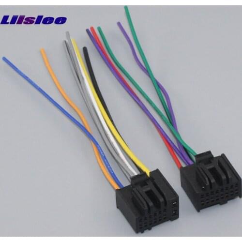 Liislee For Hummer H2 2008~2009 Car CD DVD Player Wire Cable Plugs Into Factory Radio DIN Female