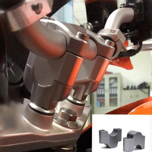 Modified fits KTM Duke 250 390 2011-2016 handlebar risers/ Height up Adapters