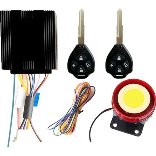 Motorcycle Anti-Theft Remote Protection Alarm Bicycle Alarm System Remote Alarm