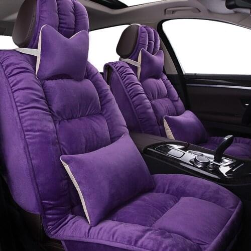 Sheepskin fur Car Seat Covers Universal Size for Acura all models TLX RLX RL CDX RDX ZDX ILX TL TLX-L auto styling accessories