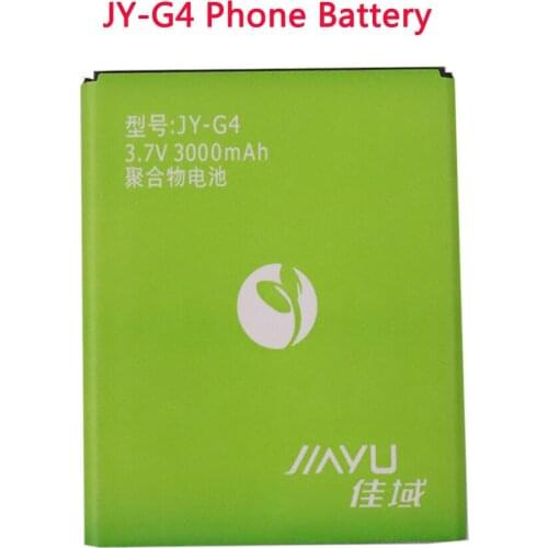 New Original 3000mAh Li-ion JY-G4 Battery For JIAYU G4 G4S G4c G4T JYG4 JY G4 Mobile Phone Replacement Batteries 3.7V Recharge