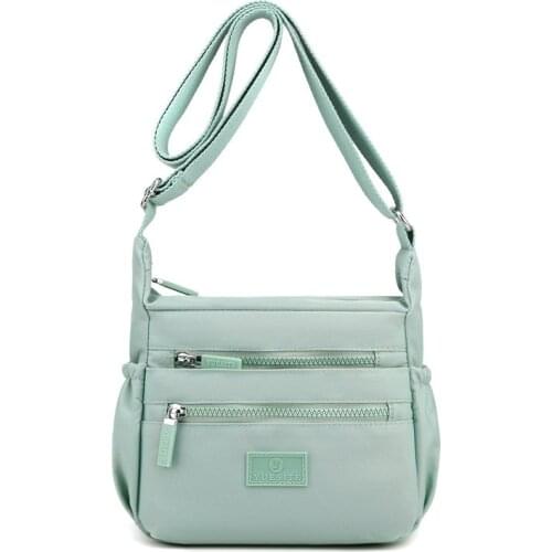 9 Colors Solid nylon womens shoulder bag 2021 Korean Casual Women crossbody bag Summer New Female bags Small Trend Brand bags