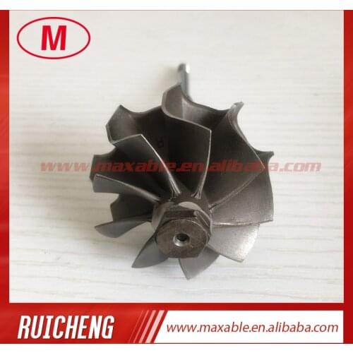 GT28 journal bearing 46.95x53mm 9 blades Turbocharger turbine shaft&wheel