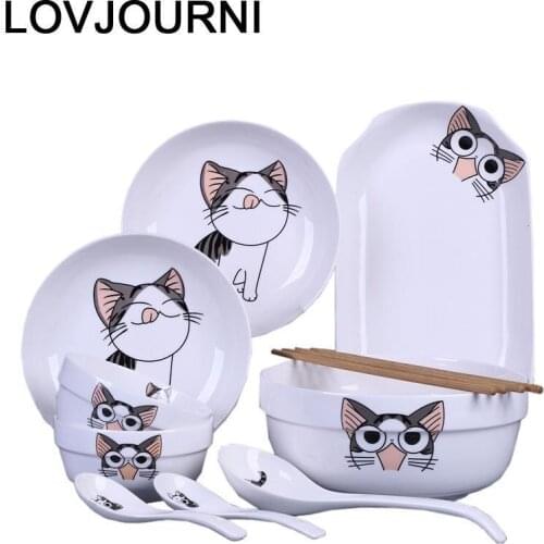 Dondurma Kasesi Utensil Crockery Porcelain Plate Ramen Noodles Tableware Set Vajilla Ceramica Soup Dinnerware Ceramic Bowl
