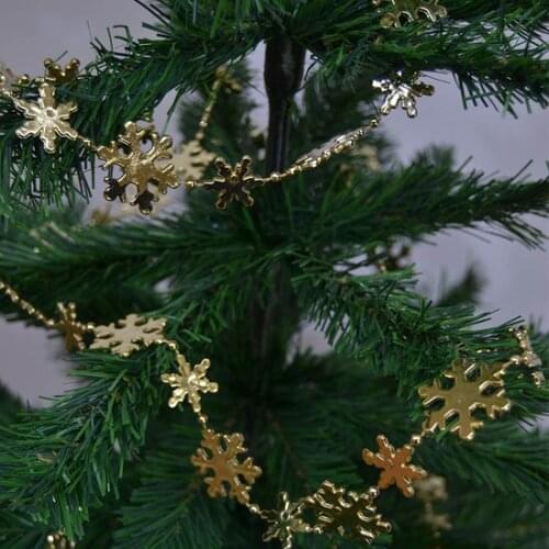 Christmas Tree Chain Ornaments Gold christmas decorations рождественские украшения