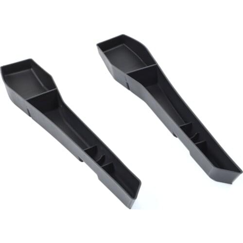 Gear Shift Console Side Storage Box Passenger Side Organizer Tray for Ford F-150 2015-2020 Interior Accessories