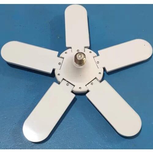 Super Bright 75W E27 LED Garage Light Deformable Classic Foldable Basement 360-Degree Ceiling Lamp Fan Blade Light