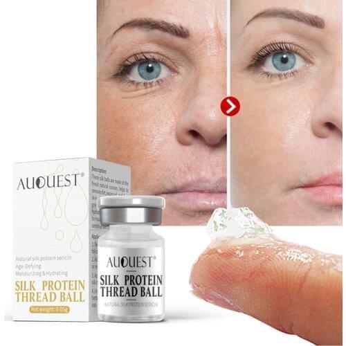 AuQuest Collagen Pompon Freeze-dried Hydrolyzed Collagen Powder Capsule Ball Anti-aging Serum Face Care Serum Korean Cosmetics