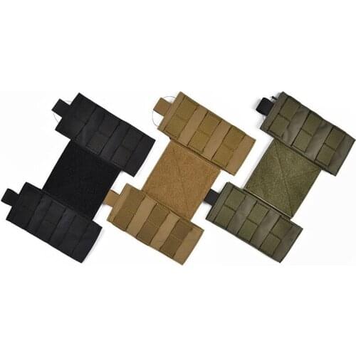 Tactical MOLLE Side Wing Attached Waist Flank For MFC2.0 Tactical Vest Chest Rig