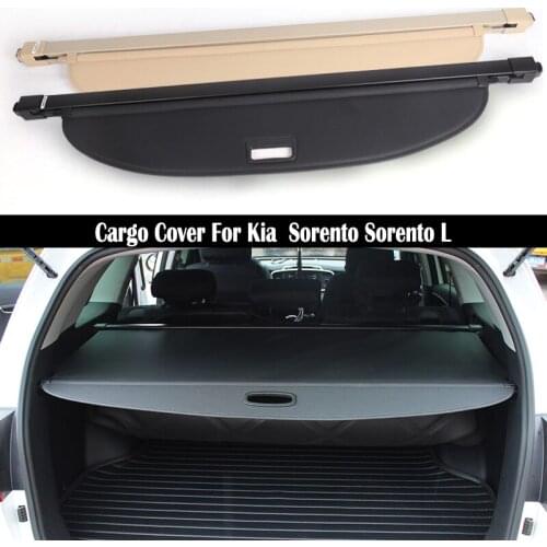 Rear Cargo Cover For KIA Sorento L 2015 2016 2017 2018 2019 privacy Trunk Screen Security Shield shade Auto Accessories