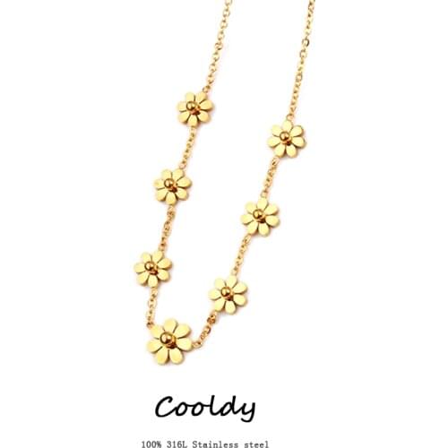 Steel chain vintage necklace best friend stainless steel necklace and pendant Indian jewelry womens accessories