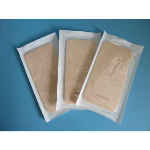 10pcs 10cm*20cm medical Silicone foam dressing Bedsore absorbent dressing Pressure relief paste wound healing paste