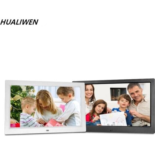 14 Inch Multifunctional HD Digital Photo Frame/Electronic Picture Album with Mirror Panel Music/Video/Ebook/Time/Alarm