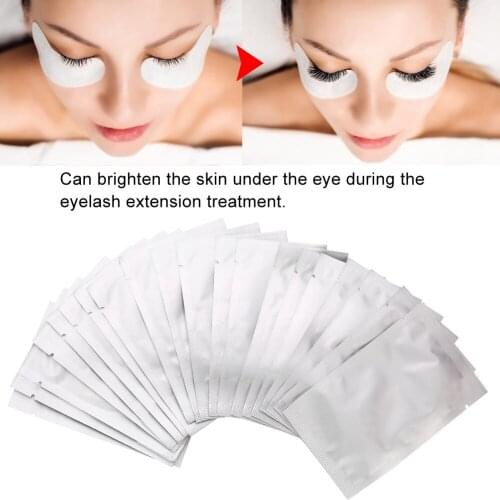 Brand new 20 Pairs false Eyelash Pads Lashes Extension Moisturizing nourishing Eyelash pads Grafting Eyelash Eye Patches Sticker