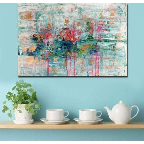 Abstract modular wall paintings Printed Canvas Poster Prints Colorful Paintings for Living room Decor Unframed Canvas Prints