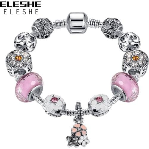 Браслеты с шармами ELESHE China At AliExpress