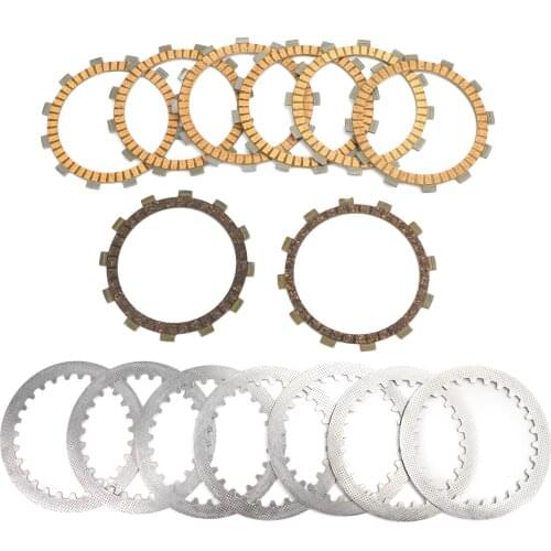 Topteng Clutch Kit Steel & Friction Plates fit for Yamaha FZ6 FZ6R XJ6 XJ6F XJ6FA XJ6N/S Motorcycle Accessories