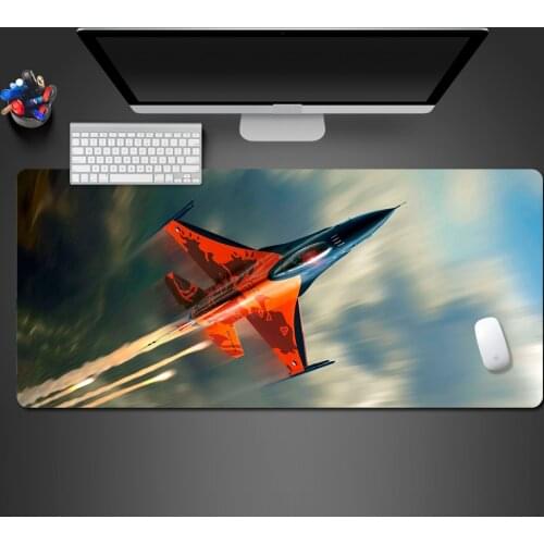 Mousepad Air Fighter Cool Game Mouse Pad Super Cool Laptop Keyboard Large Desk Mat Rubber Washable Mousepad Hot Christmas gifts