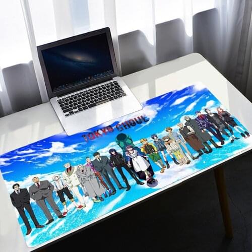 Anime Tokyo Ghoul Mouse Pad Large Non-skid Mouse Pad Carpet Gaming Mousepad Laptop Mousepad Keyboard Mat Office Desk Manga Mats
