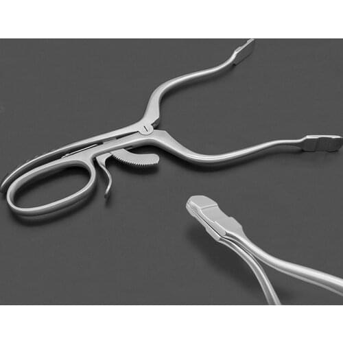 Stainless steel black fish mouth opening device unhooking adjustable mouth opening device