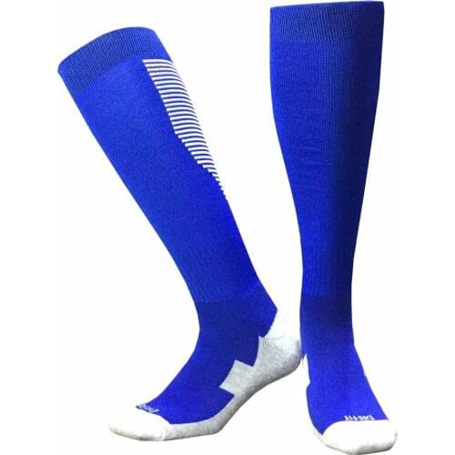 Mens socks Sports Anti Slip Soccer Socks Football Running Jogging Sport Long Stocking Over Knee Kids Soccer Socks Calcetines