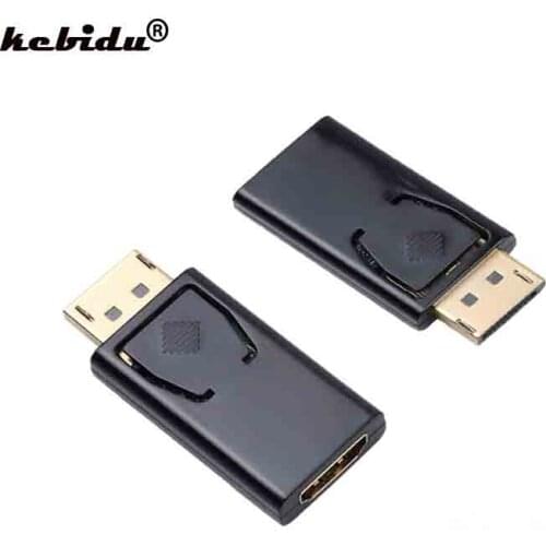 Display Port DisplayPort DP Male to HDMI-compatible Female Converter Cable Adapter Video Audio connector Fit for MacBook Pro Air