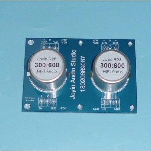 R28 300 Euro: 600 ohm preamp audio isolation transformer over frequency response 25Hz ~ 44kHz -0.4DB