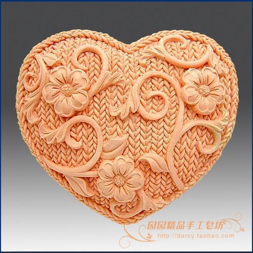 Love Silicone Soap mold candle mould DIY Carft molds S031