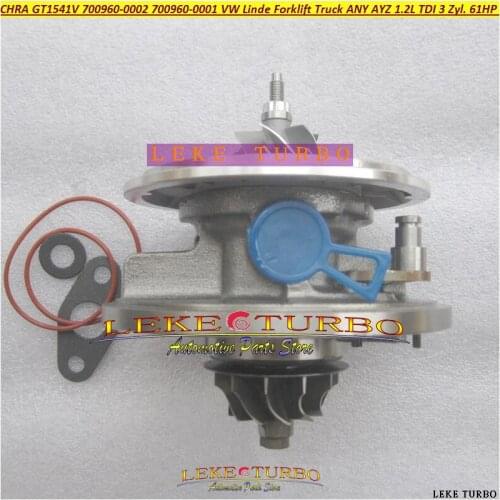 Turbo Cartridge CHRA GT1541V 700960 700960-0003 700960-0005 045145701D For AUDI A2 Seat Arosa 2000- VW Lupo 99- ANY AYZ 1.2L TDI