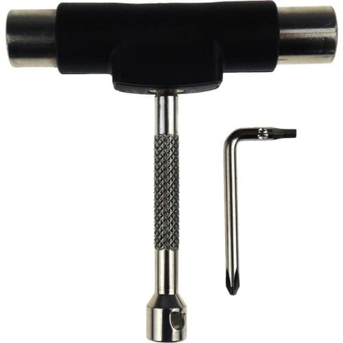 All in One Skate Tool Skateboard Tool, Multi-Function and Portable Skate Tool for Skateboard and Longboard Screwdriver