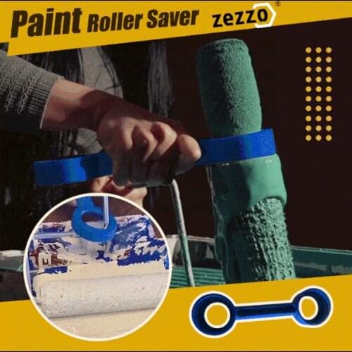 Zezzo® Paint Roller Saver Cleaner Super Easy Clean Tools Paint Roller Spinner Brush Cleaner for Cleaning Sleeve Dropshipping