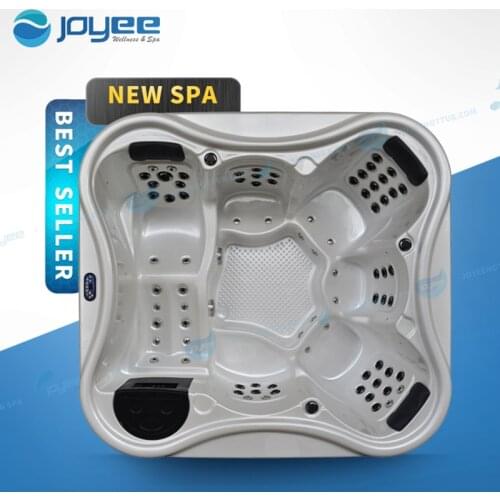JOYEE acrylic outdoor spa jacuzzi function spa use for 6 persons Outdoor Massage Balboa Bathtub Spa with jacuzzi function