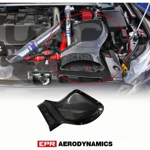 Car-styling For Mitsubishi Evolution EVO 10 Carbon Fiber Kan Style Air Intake Box (Need to be use HKS Suction Kit) In Stock