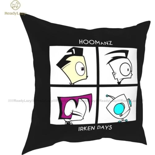 Invader Zim Pillow Case Spring Modern Pillowcase Polyester Hugging Zipper Cover