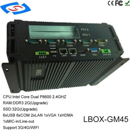 Factory Store Customization Low Price Alloy Case Industrial PC Windows 10 Fanless Box PC Support Wifi Bluetooth GPS Durable Box