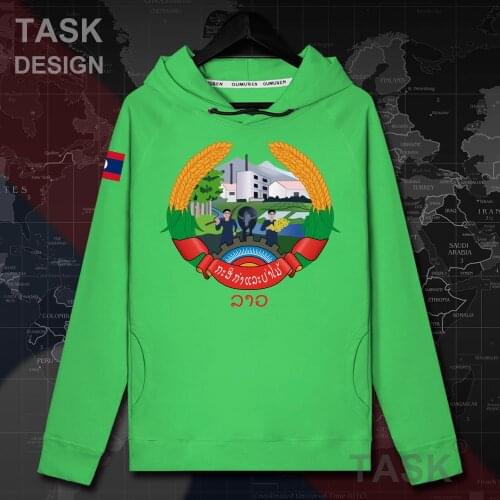 Laos Laotian Lao LA mens hoodie pullovers hoodies top men sweatshirt streetwear clothing hip hop tracksuit nation Autumn coat 20