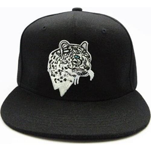 LDSLYJR leopard embroidery cotton Baseball Cap hip-hop cap Adjustable Snapback Hats for men and women 71