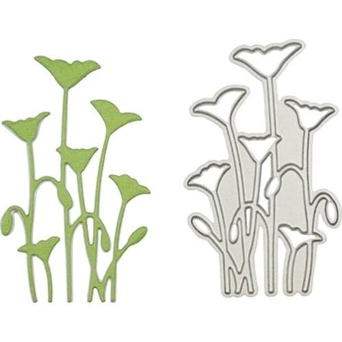 Plants Shape Card Egde Decoration Mold Metal Cutting Dies for DIY Scrapbook Album Handmade Paper Card Crafts Template