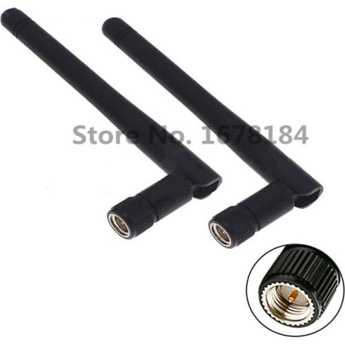 5PCS 2.4G Antenna Folded Blue-tooth Wifi Module ZigBee Antenna SMA to IPEX Feeder Line 2.4GHz Antenna