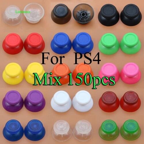 YuXi 3D Analog Grips Cover for Sony PS4 DS4 Controller Analog Joystick Stick Cap Grips