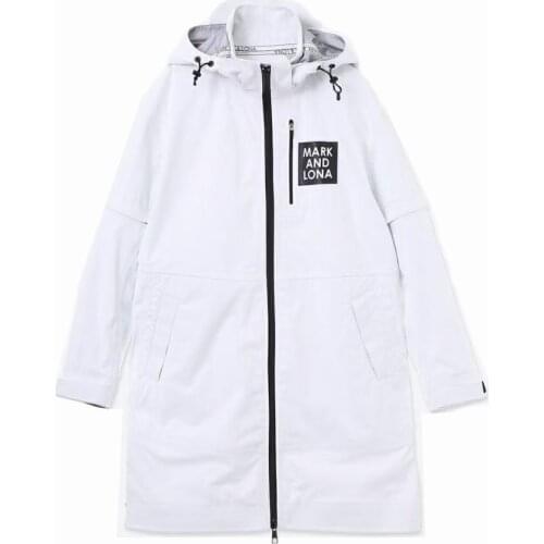 Womens Fashion Jacket Golf Long Jacket Ultra Thin Sunscreen Windbreaker Two Ways To Wear Detachable Sleeves