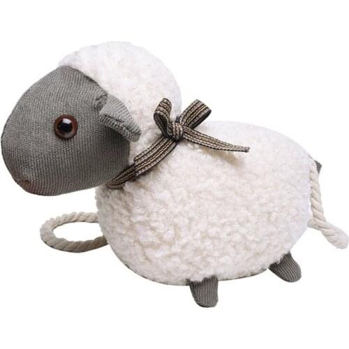 Women Girl Cartoon Sheep Plush Bag Shoulder Crossbody Bags Satchel Purse X5XA