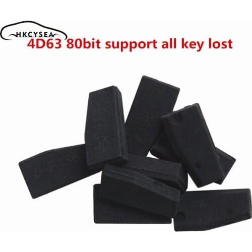 5/10pcs High Quality 80 Bit 4D63 Transponder Chip for Ford for Mazda Car Key Chip Support All Key Lost