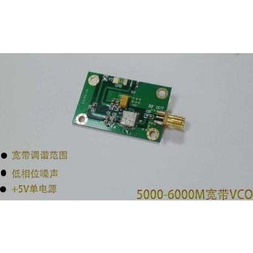 5.8G VCO Voltage Controlled Oscillator C-band Signal Source Voltage Controlled Oscillator Point Frequency Output